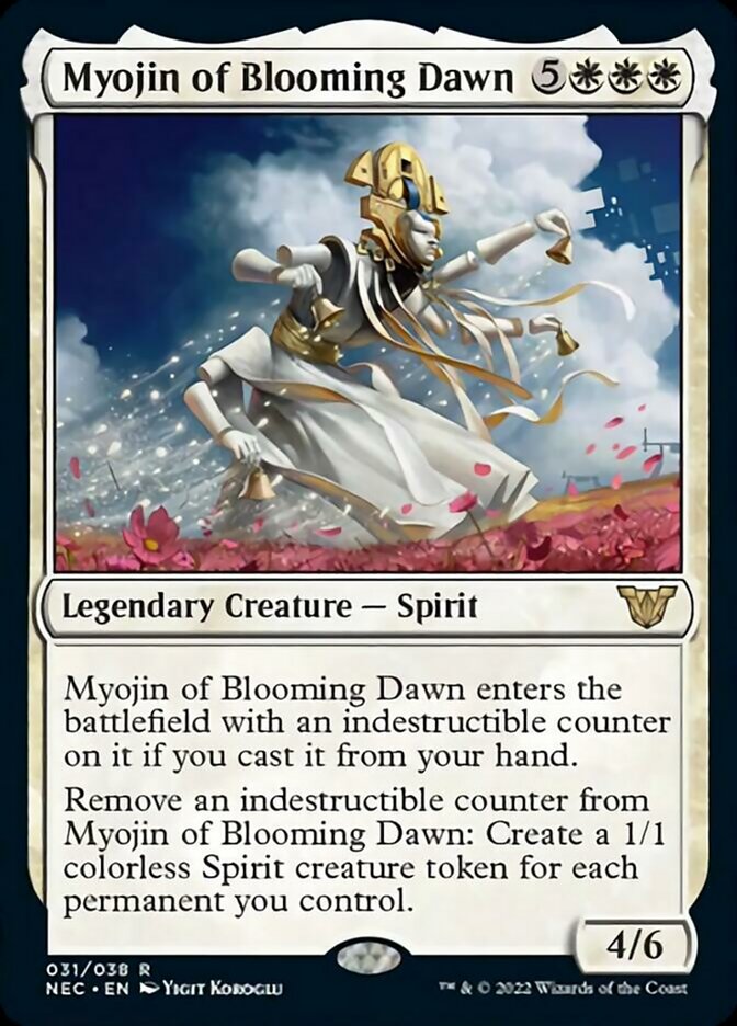 Myojin of Blooming Dawn [Kamigawa: Neon Dynasty Commander] - Magic: The Gathering - Card Brawlers | Quebec | Canada |