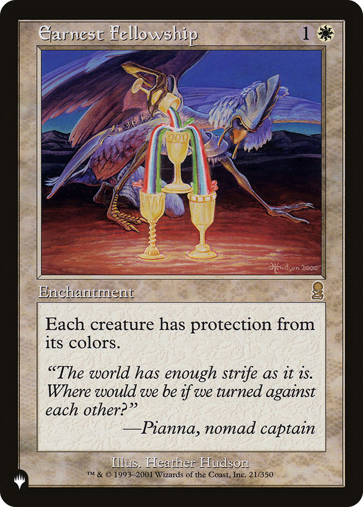 Earnest Fellowship [The List] - Magic: The Gathering - Card Brawlers | Quebec | Canada |