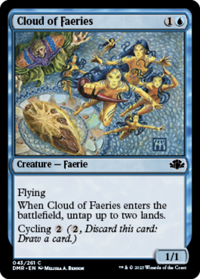Cloud of Faeries [Dominaria Remastered] - Magic: The Gathering - Card Brawlers | Quebec | Canada |