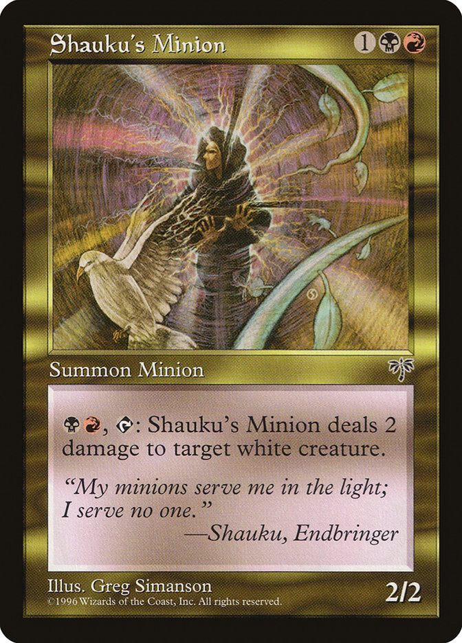 Shauku's Minion [Mirage] - Magic: The Gathering - Card Brawlers | Quebec | Canada |