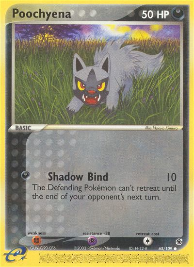 Poochyena (65/109) [EX: Ruby & Sapphire] - Pokémon - Card Brawlers | Quebec | Canada |