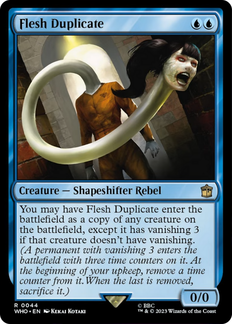Flesh Duplicate [Doctor Who] - Magic: The Gathering - Card Brawlers | Quebec | Canada |