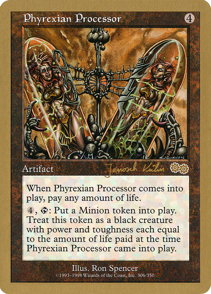 Phyrexian Processor (Janosch Kuhn) [World Championship Decks 2000] - Magic: The Gathering - Card Brawlers | Quebec | Canada |