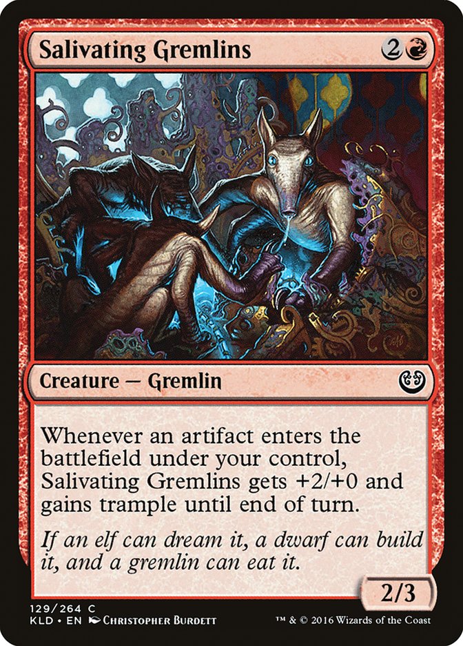 Salivating Gremlins [Kaladesh] - Magic: The Gathering - Card Brawlers | Quebec | Canada |