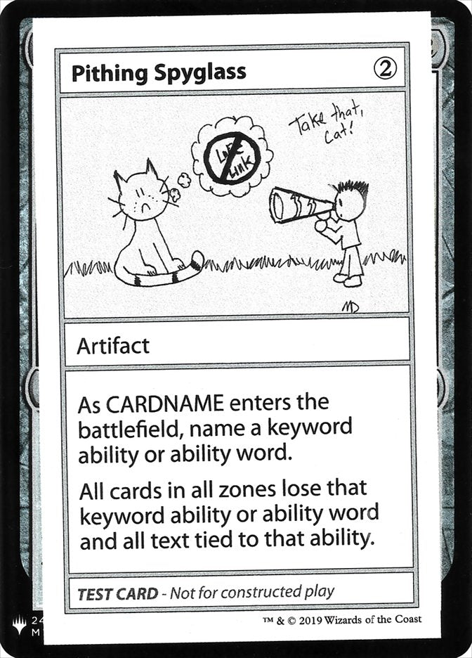 Pithing Spyglass [Mystery Booster Playtest Cards] - Magic: The Gathering - Card Brawlers | Quebec | Canada |