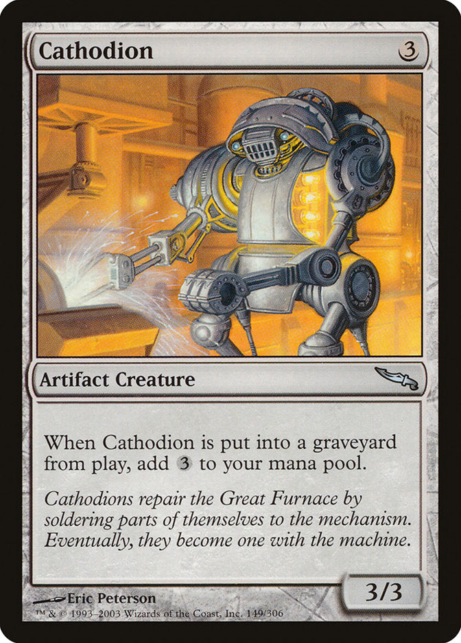 Cathodion [Mirrodin] - Magic: The Gathering - Card Brawlers | Quebec | Canada |