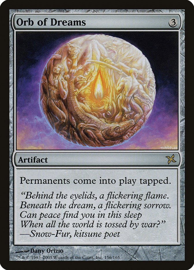 Orb of Dreams [Betrayers of Kamigawa] - Magic: The Gathering - Card Brawlers | Quebec | Canada |