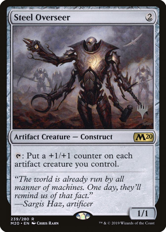 Steel Overseer (Promo Pack) [Core Set 2020 Promos] - Magic: The Gathering - Card Brawlers | Quebec | Canada |
