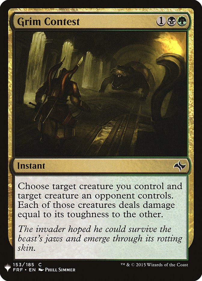 Grim Contest [Mystery Booster] - Magic: The Gathering - Card Brawlers | Quebec | Canada |