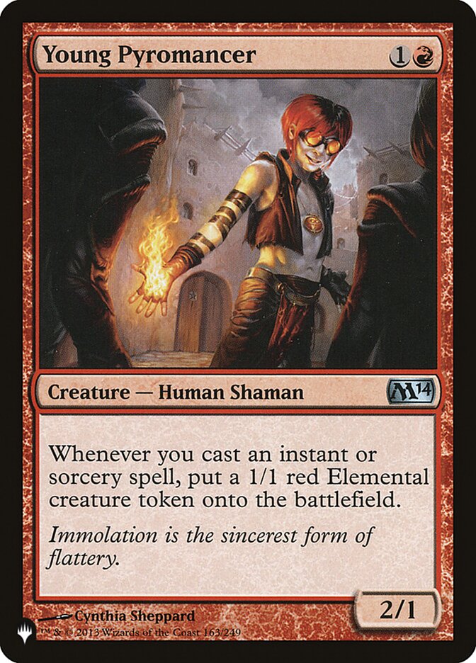 Young Pyromancer [The List] - Magic: The Gathering - Card Brawlers | Quebec | Canada |