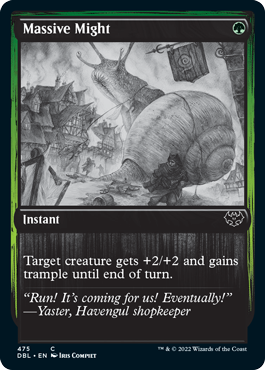 Massive Might [Innistrad: Double Feature] - Magic: The Gathering - Card Brawlers | Quebec | Canada |