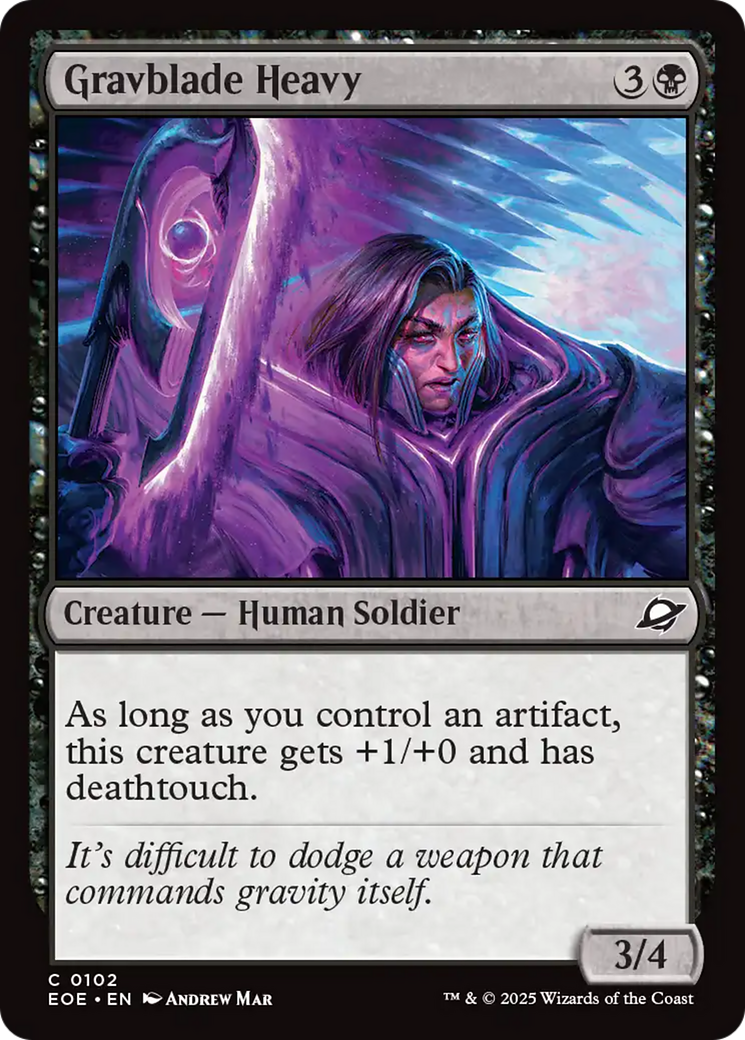 Gravblade Heavy [Edge of Eternities] - Magic: The Gathering - Card Brawlers | Quebec | Canada |