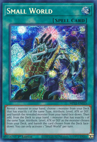 Small World [MP22-EN225] Prismatique Secret Rare 