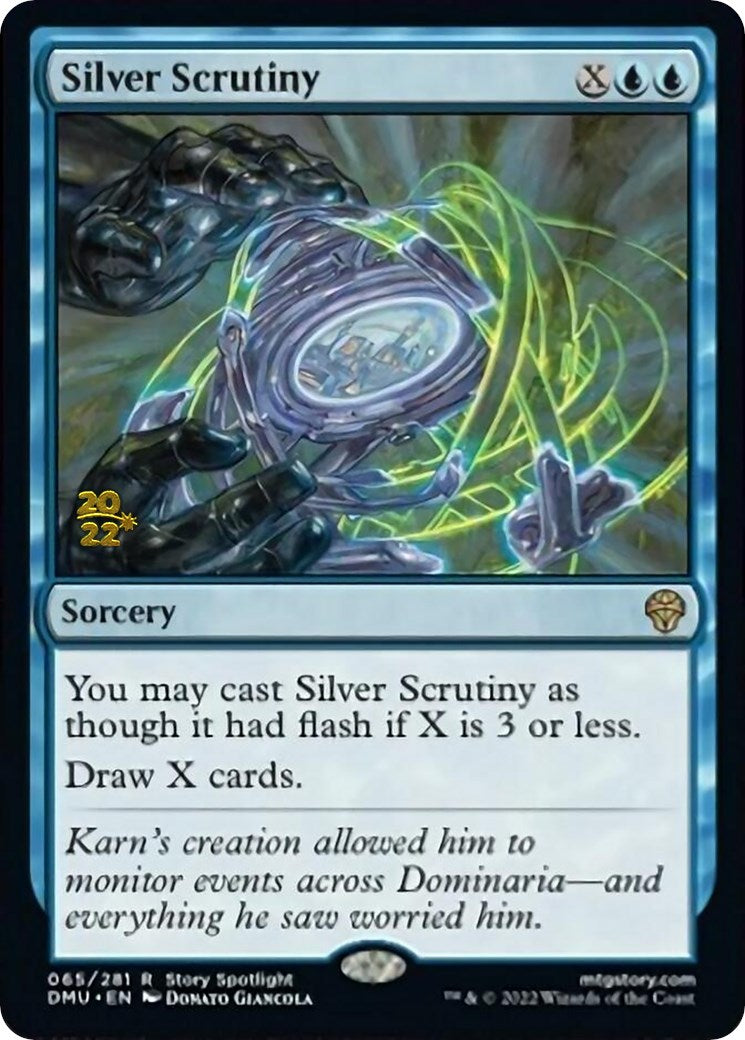 Silver Scrutiny [Dominaria United Prerelease Promos] - Magic: The Gathering - Card Brawlers | Quebec | Canada |