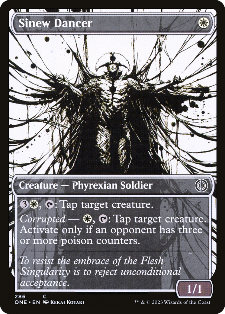 Sinew Dancer (Showcase Ichor) [Phyrexia: All Will Be One] - Magic: The Gathering - Card Brawlers | Quebec | Canada |