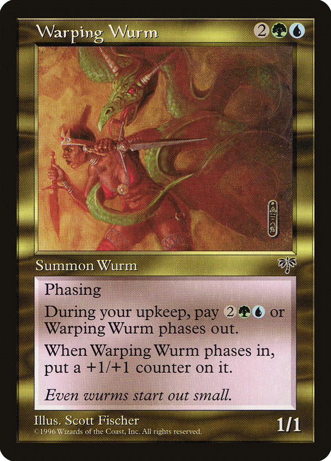 Warping Wurm [Mirage] - Magic: The Gathering - Card Brawlers | Quebec | Canada |