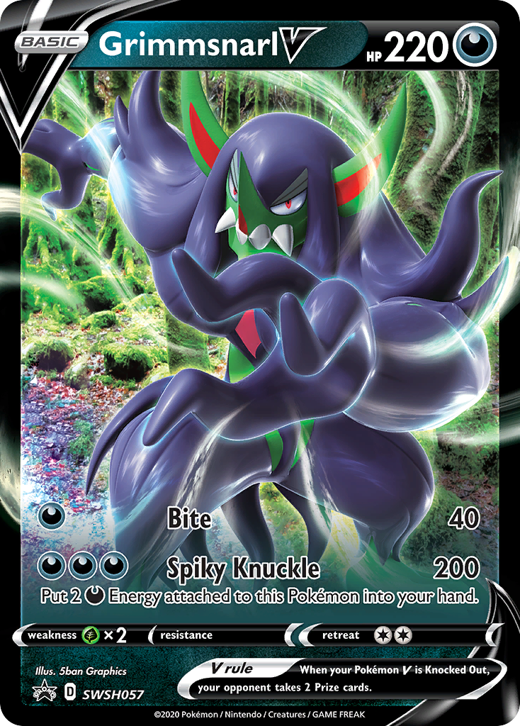 Grimmsnarl V (SWSH057) [Sword & Shield: Black Star Promos] - Pokémon - Card Brawlers | Quebec | Canada |