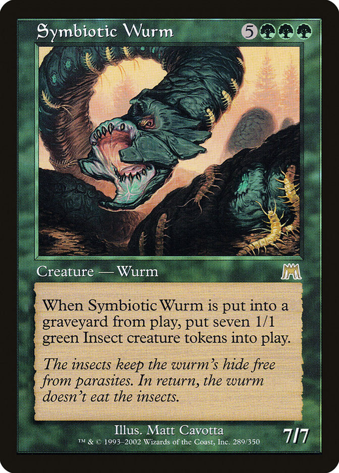 Symbiotic Wurm [Onslaught] - Magic: The Gathering - Card Brawlers | Quebec | Canada |