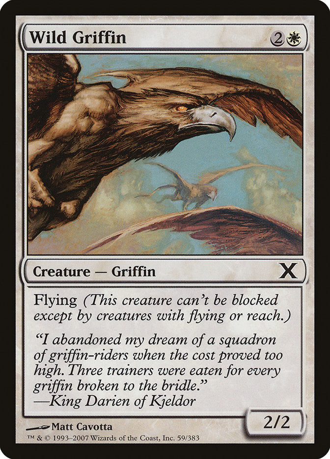 Wild Griffin [Tenth Edition] - Magic: The Gathering - Card Brawlers | Quebec | Canada |