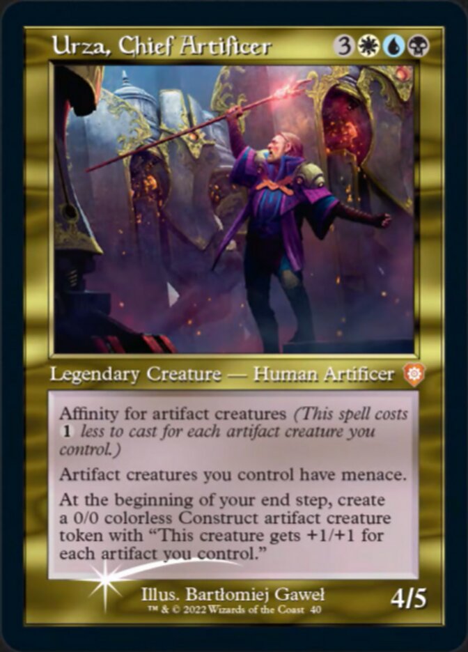 Urza, Chief Artificer (040) (Retro) (Display Commander) [The Brothers' War Commander] - Magic: The Gathering - Card Brawlers | Quebec | Canada |