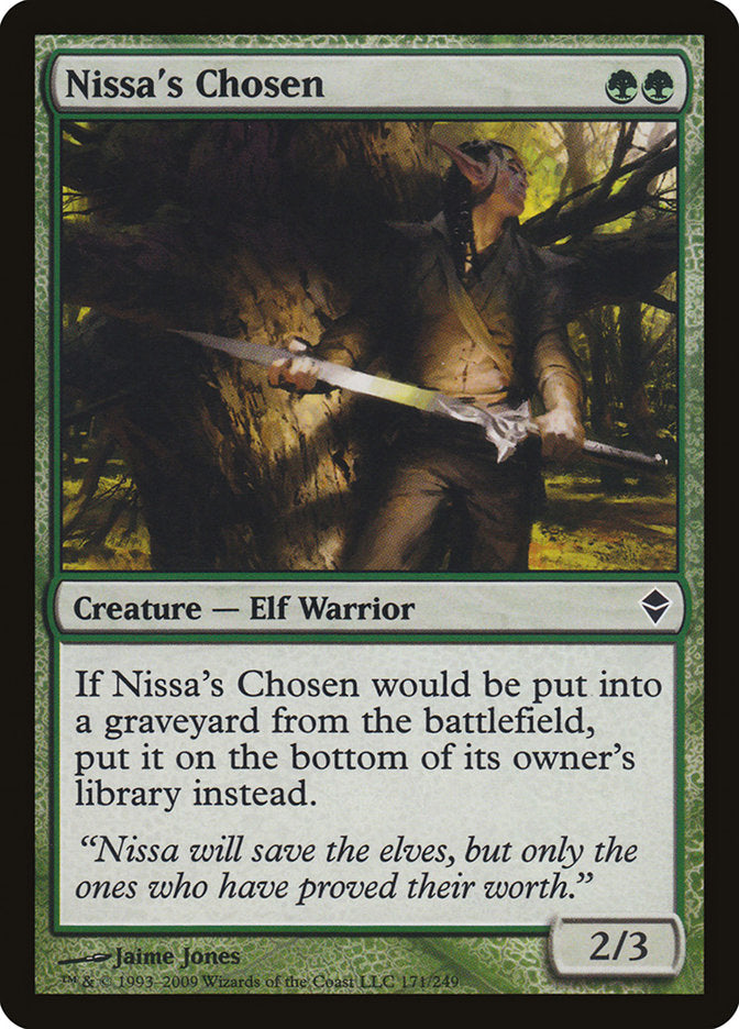 Nissa's Chosen [Zendikar] - Magic: The Gathering - Card Brawlers | Quebec | Canada |