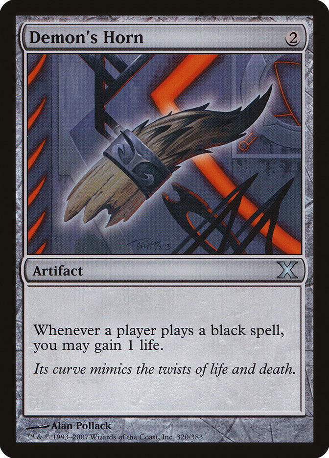 Demon's Horn [Tenth Edition] - Magic: The Gathering - Card Brawlers | Quebec | Canada |