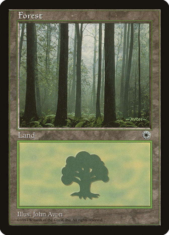 Forest (Three Dark Trees at Front with Lush Ground) [Portal] - Magic: The Gathering - Card Brawlers | Quebec | Canada |