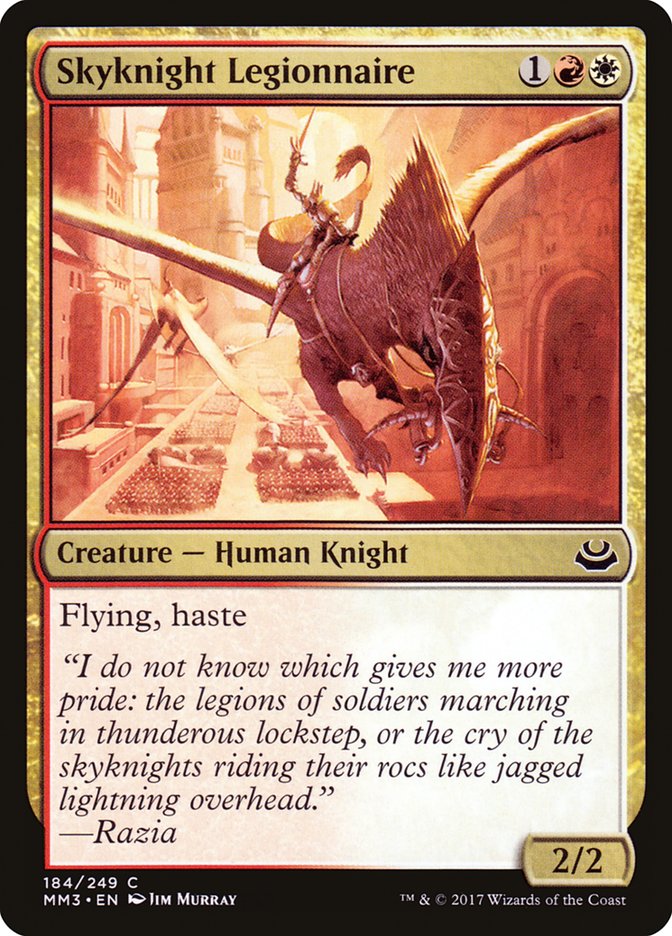 Skyknight Legionnaire [Modern Masters 2017] - Magic: The Gathering - Card Brawlers | Quebec | Canada |
