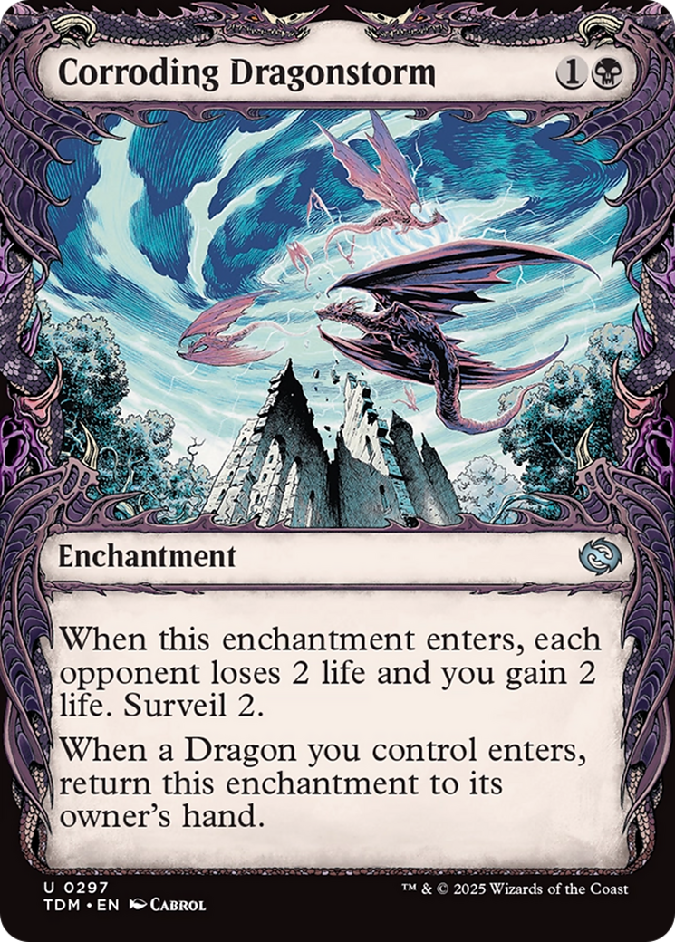 Corroding Dragonstorm (Showcase) [Tarkir: Dragonstorm] - Magic: The Gathering - Card Brawlers | Quebec | Canada |