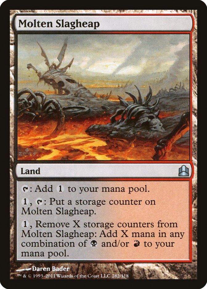 Molten Slagheap [Commander 2011] - Magic: The Gathering - Card Brawlers | Quebec | Canada |
