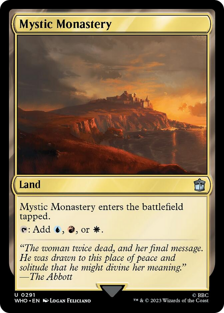 Mystic Monastery [Doctor Who] - Magic: The Gathering - Card Brawlers | Quebec | Canada |