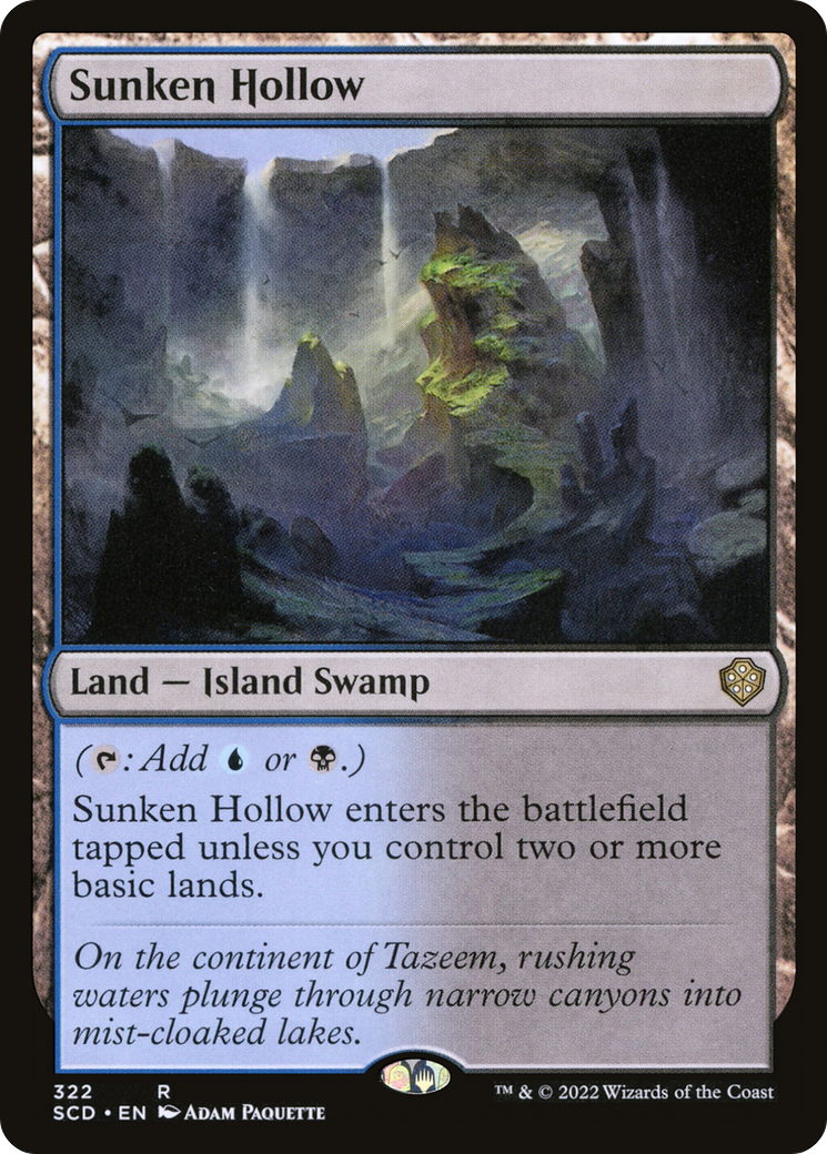 Sunken Hollow [Starter Commander Decks] - Magic: The Gathering - Card Brawlers | Quebec | Canada |