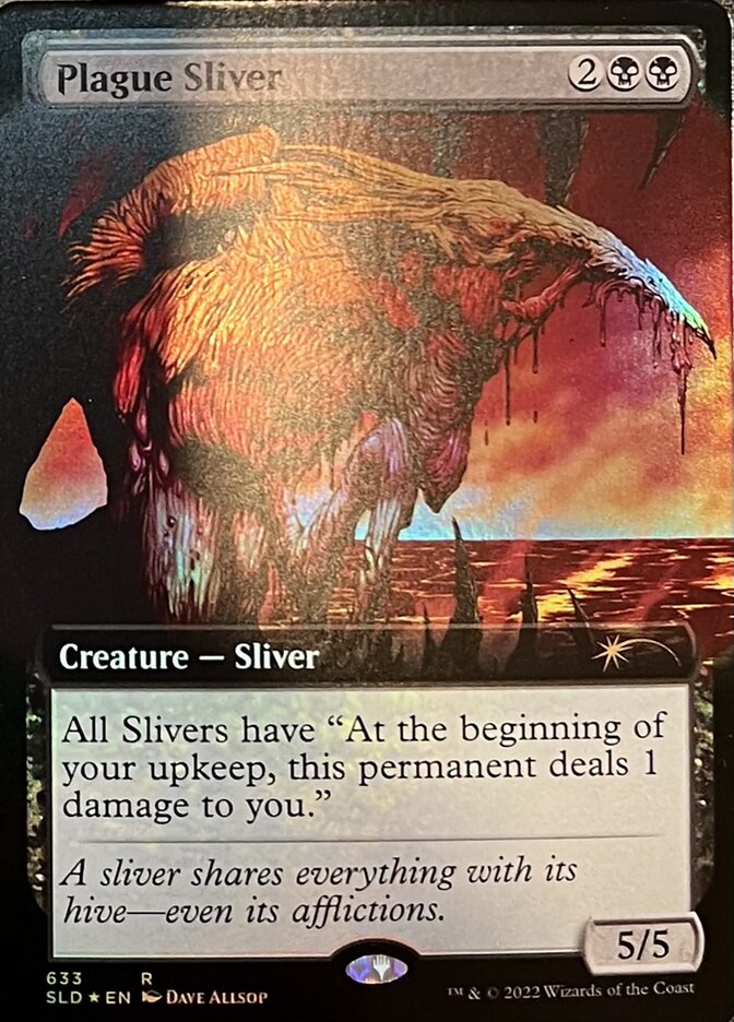 Plague Sliver (Extended Art) [Secret Lair Drop Promos] - Magic: The Gathering - Card Brawlers | Quebec | Canada |