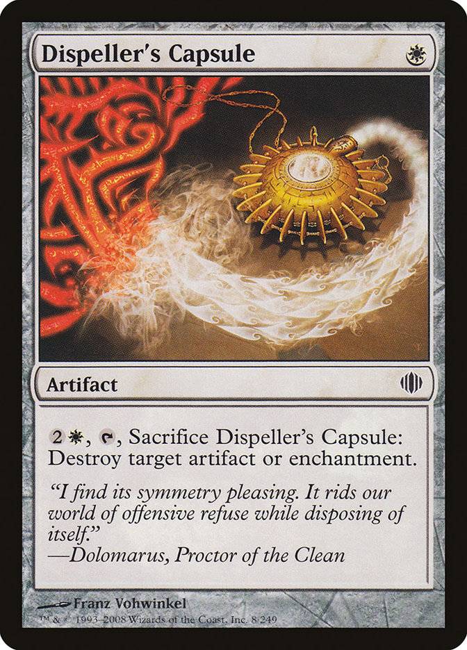 Dispeller's Capsule [Shards of Alara] - Magic: The Gathering - Card Brawlers | Quebec | Canada |