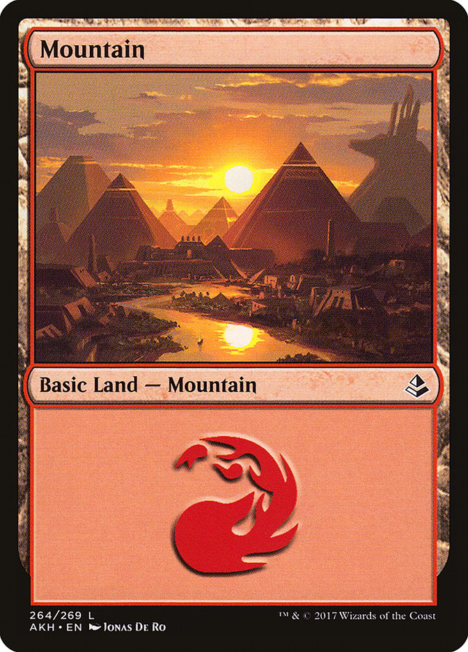 Mountain (264) [Amonkhet] - Magic: The Gathering - Card Brawlers | Quebec | Canada |
