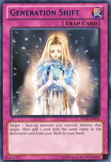 Generation Shift (Blue) [DL16-EN016] Rare - Yu-Gi-Oh! - Card Brawlers | Quebec | Canada |
