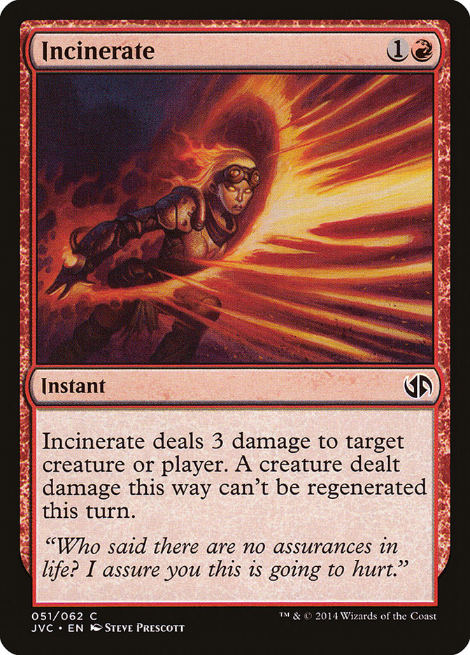 Incinerate [Duel Decks Anthology] - Magic: The Gathering - Card Brawlers | Quebec | Canada |