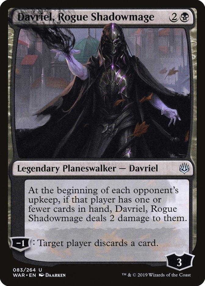 Davriel, Rogue Shadowmage [War of the Spark] - Magic: The Gathering - Card Brawlers | Quebec | Canada |