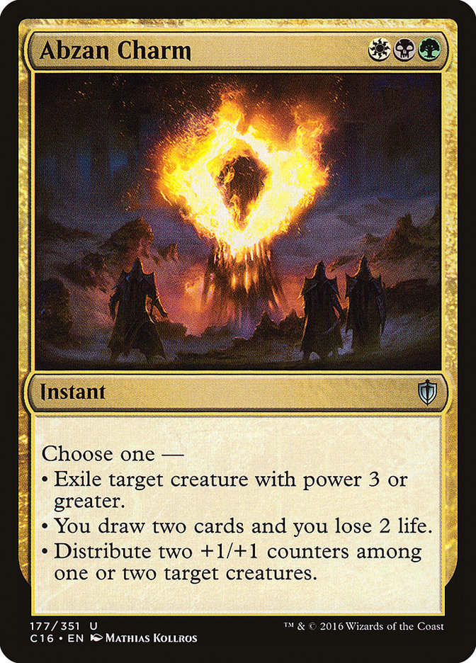Abzan Charm [Commander 2016] - Magic: The Gathering - Card Brawlers | Quebec | Canada |