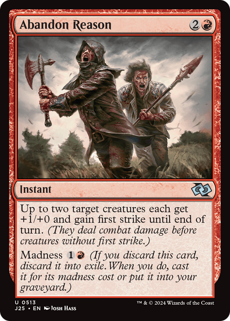 Abandon Reason [Foundations Jumpstart] - Magic: The Gathering - Card Brawlers | Quebec | Canada |