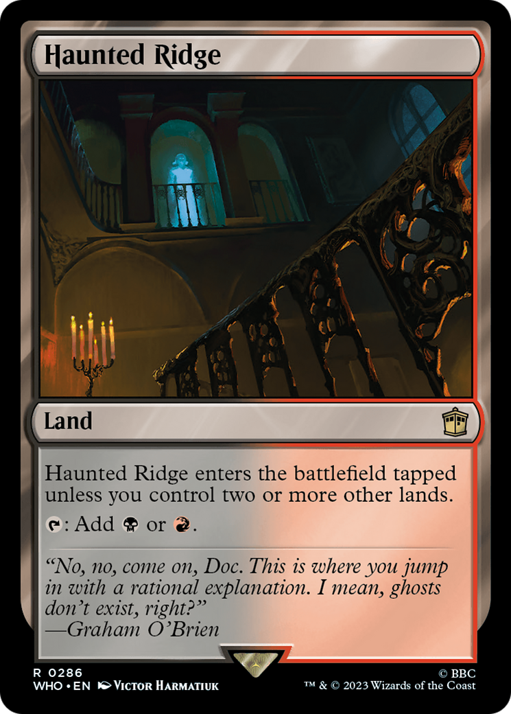 Haunted Ridge [Doctor Who] - Magic: The Gathering - Card Brawlers | Quebec | Canada |