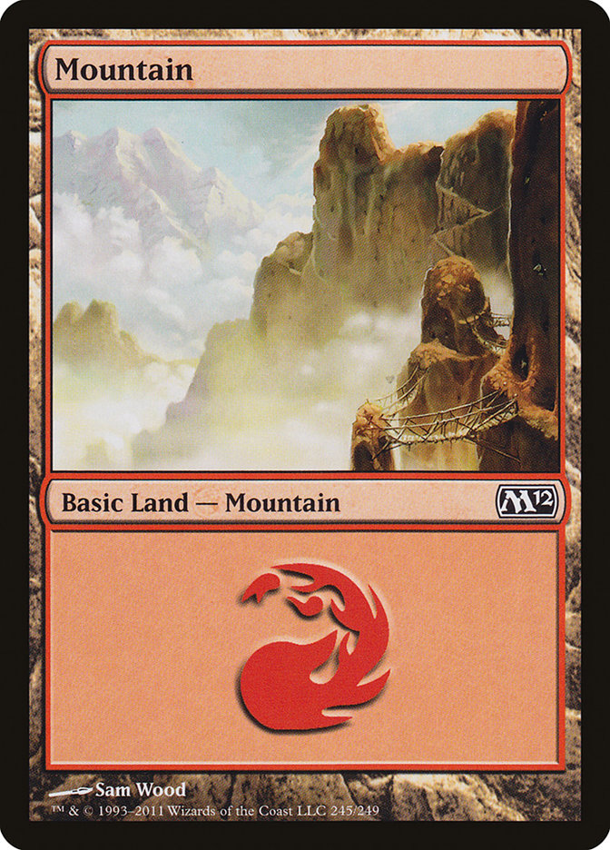 Mountain (245) [Magic 2012] - Magic: The Gathering - Card Brawlers | Quebec | Canada |