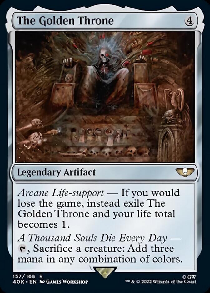 The Golden Throne [Warhammer 40,000] - Magic: The Gathering - Card Brawlers | Quebec | Canada |