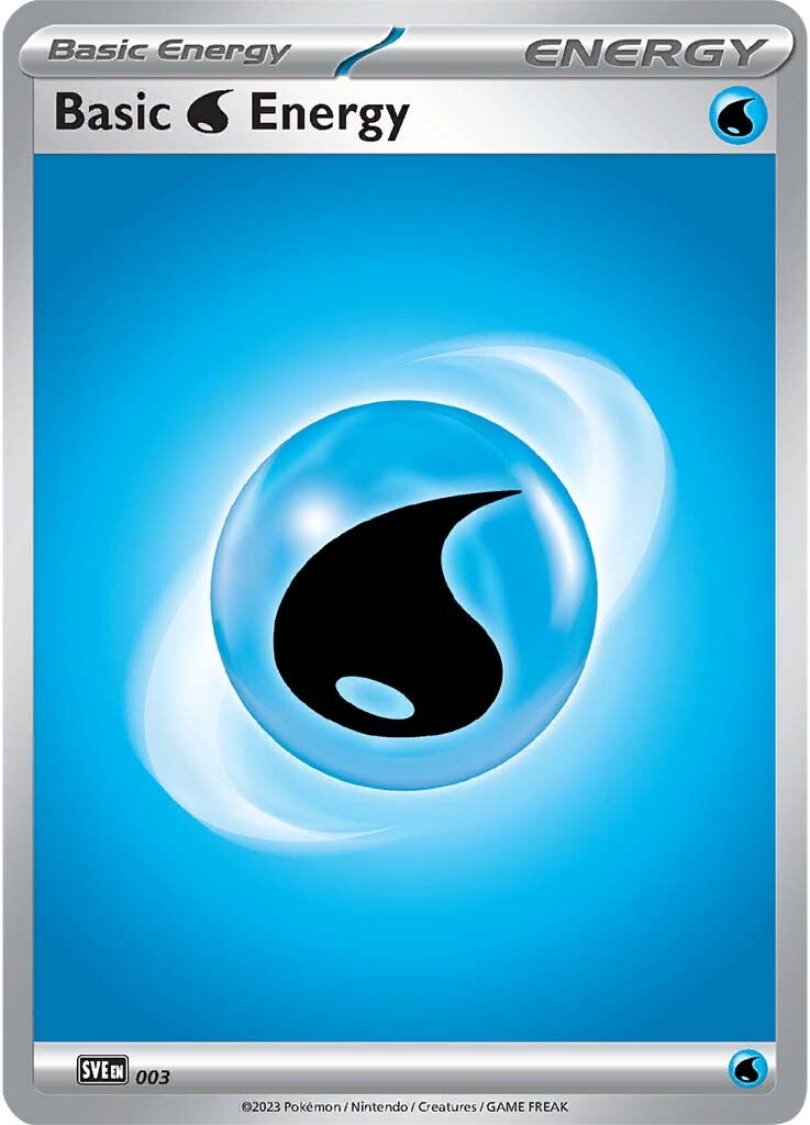 Water Energy (003) [Scarlet & Violet: Base Set] - Pokémon - Card Brawlers | Quebec | Canada |