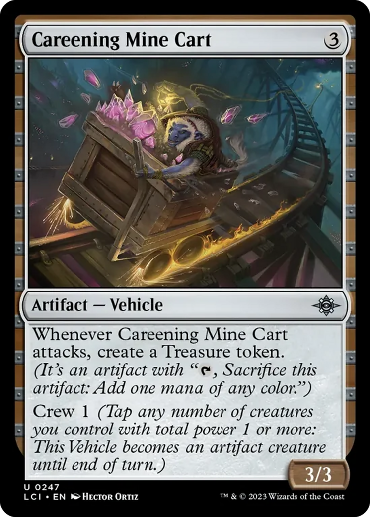 Careening Mine Cart [The Lost Caverns of Ixalan] - Magic: The Gathering - Card Brawlers | Quebec | Canada |