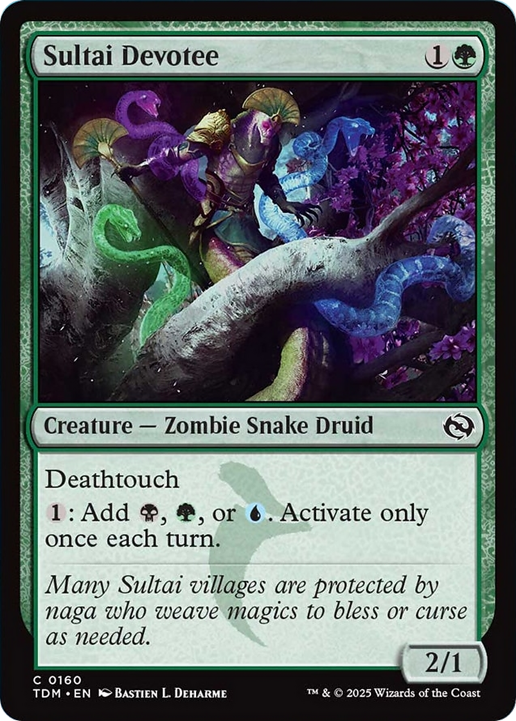Sultai Devotee [Tarkir: Dragonstorm] - Magic: The Gathering - Card Brawlers | Quebec | Canada |