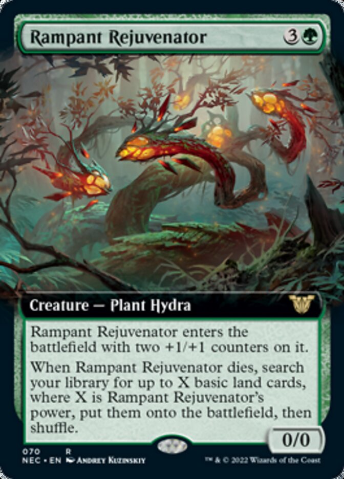 Rampant Rejuvenator (Extended Art) [Kamigawa: Neon Dynasty Commander] - Magic: The Gathering - Card Brawlers | Quebec | Canada |