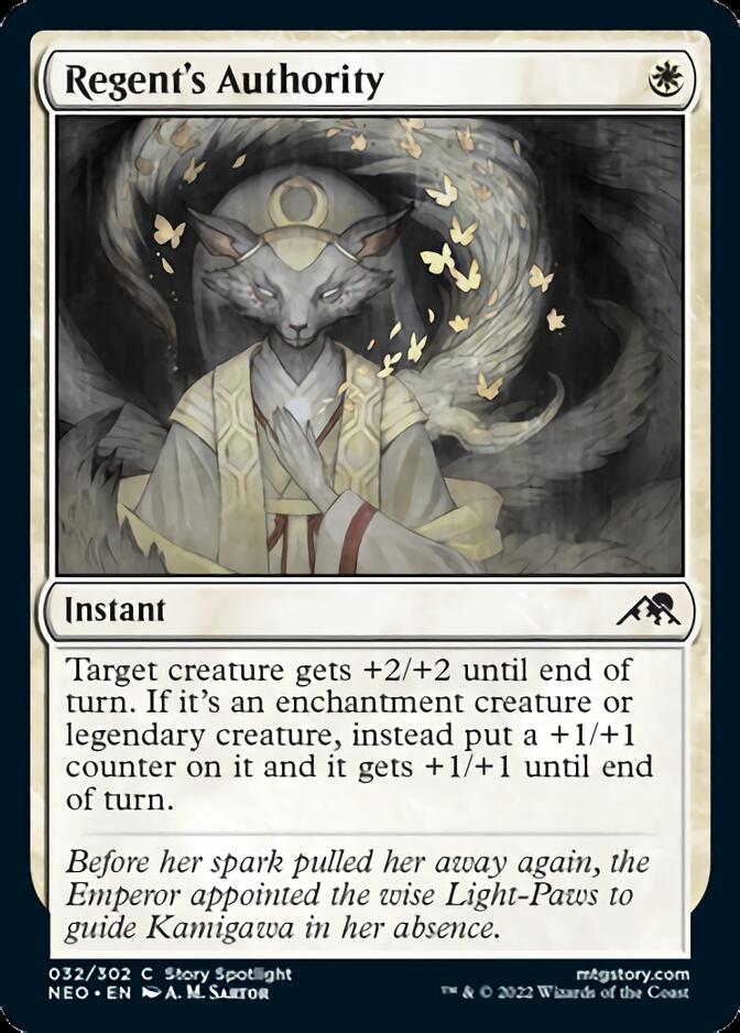 Regent's Authority [Kamigawa: Neon Dynasty] - Magic: The Gathering - Card Brawlers | Quebec | Canada |