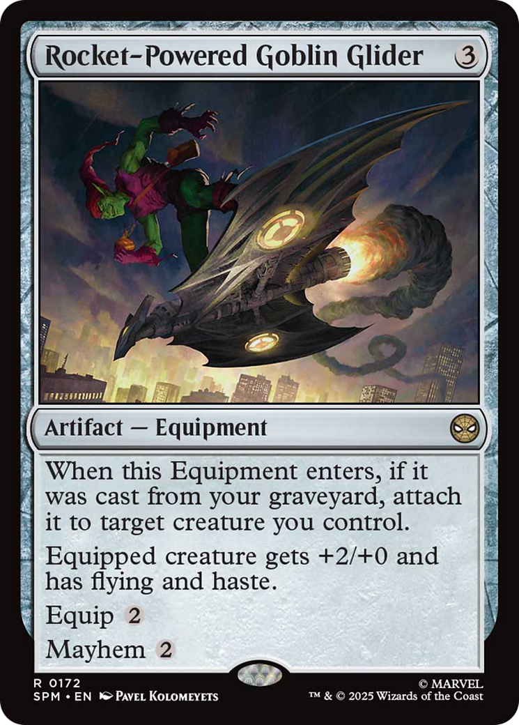 Rocket-Powered Goblin Glider [Marvel's Spider-Man] - Magic: The Gathering - Card Brawlers | Quebec | Canada |