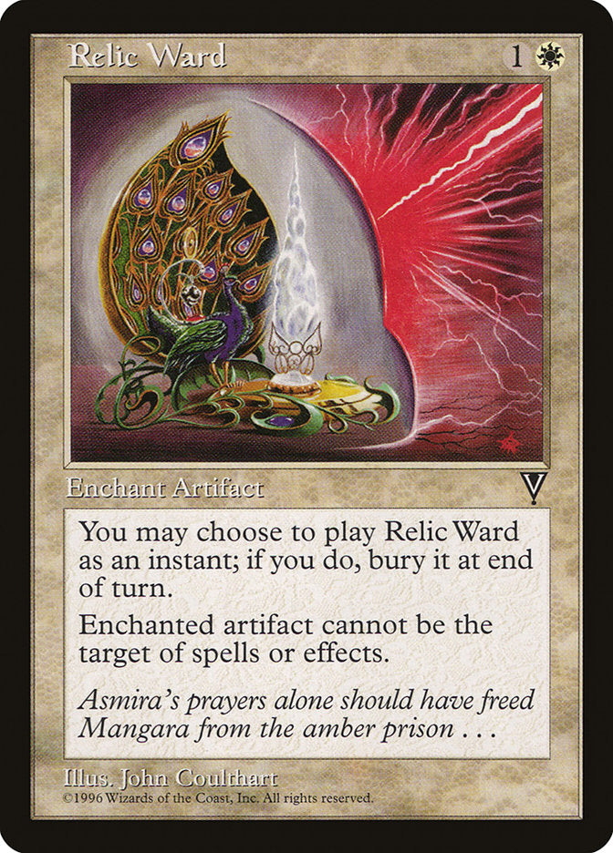 Relic Ward [Visions] - Magic: The Gathering - Card Brawlers | Quebec | Canada |